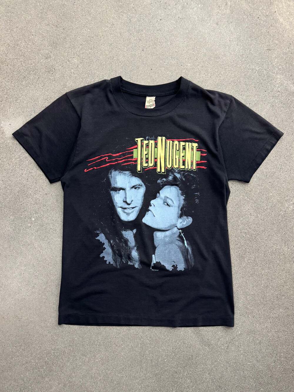 Vintage 1986 Ted Nugent Little Miss Dangerass Tour T-Shirt - S